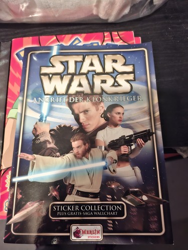 Star wars sticker album - sticker, topps
