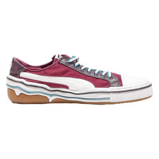 Puma Mihara Yasuhiro My 41 Low Top Sneaker Maroon Canvas Herren UK 6,5