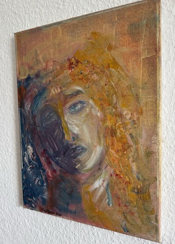 Abstraktes acryl gemälde - abstraktes,