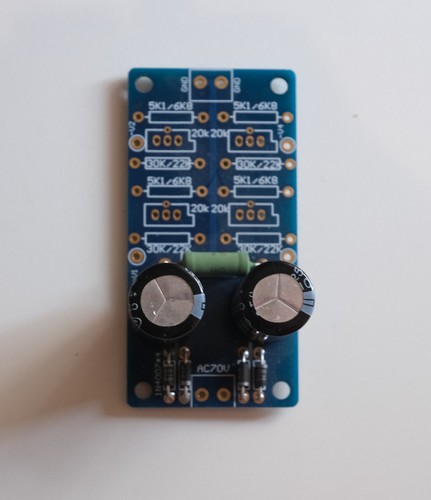 Tube amp negative bias power