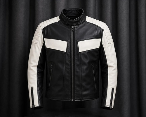Herren lederjacke schwarz - herren,