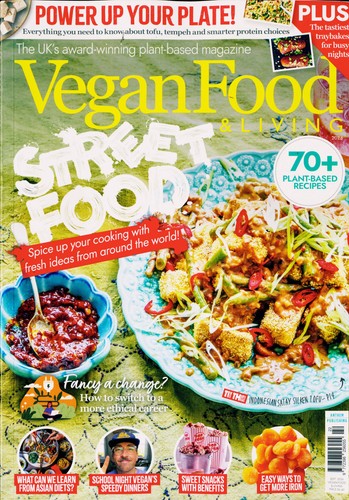 Vegan food and - living, magazine