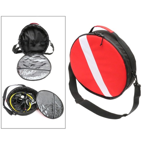 Runde taucher atemreglertasche - runde, taucher-atemreglertasche