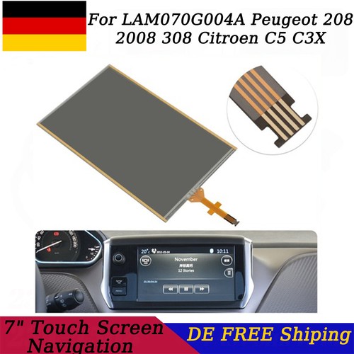 Touchscreen navigation - 7",