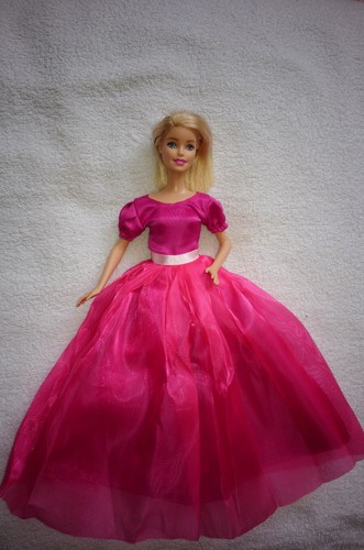 Barbie puppen kleid pink - barbie,