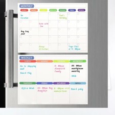 Wochenplaner Magnettafel Monatsplaner Kühlschrank Magnetische Größe A4