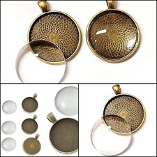 Bronze Fassungen Rund für