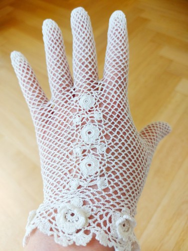 Alte netzhandschuhe - alte,
