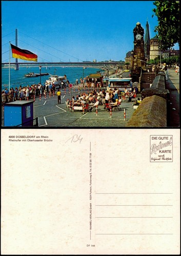 Ansichtskarte düsseldorf - ansichtskarte,
