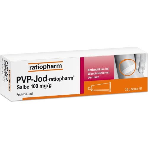 Pvp jod ratiopharm salbe - pvp, 25g
