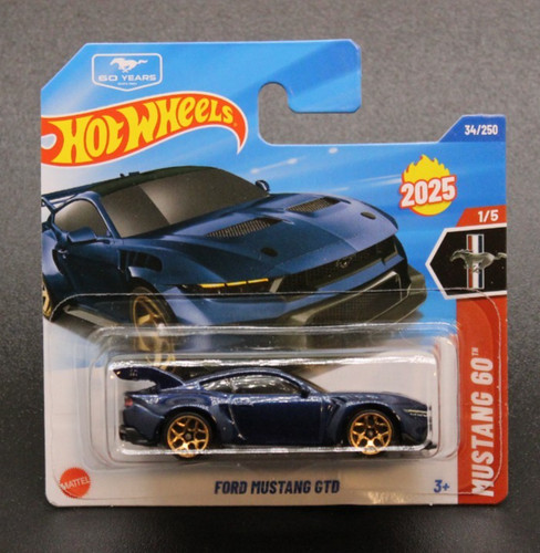 Hot wheels ford mustang gtd - ford,