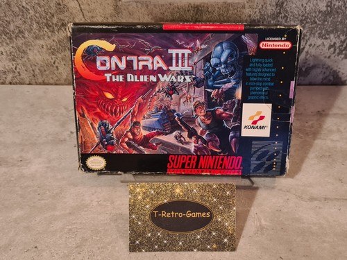 Snes super nintendo contra - nintendo, iii