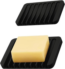 2stück seifenschale schwarz - 2stück,