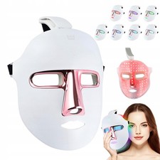 7 Farben Lichttherapie Gesicht LED Gesichtsmaske Lichttherapie-Maske Anti Falten