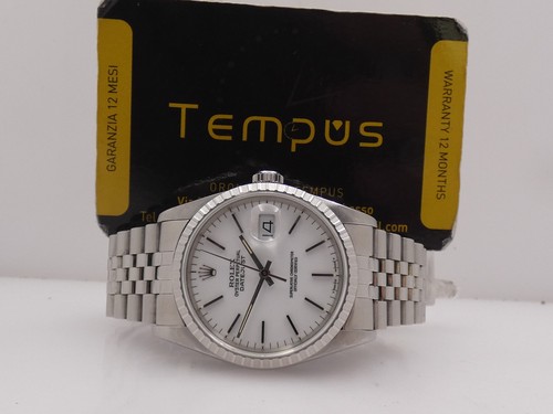 Rolex datejust 16220 porzellan - rolex,