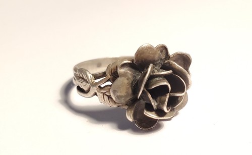 925er silberring rosenring - silberring,,