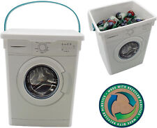 Waschpulver Box mit Henkel, Waschmittel Behälter für Pulver, Pods etc.