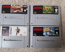 Super Nintendo Spiele , 4 ×