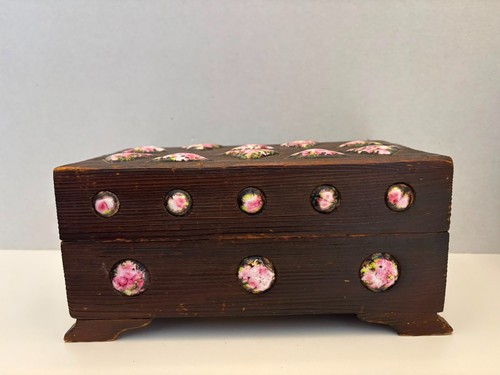 Vintage schmuckschatulle mit - schmuckschatulle,