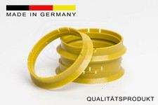 4x Zentrierring 72,5 x 66,6 mm Alloytec ASA Borbet RH AUDI MERCEDES BMW Hubring