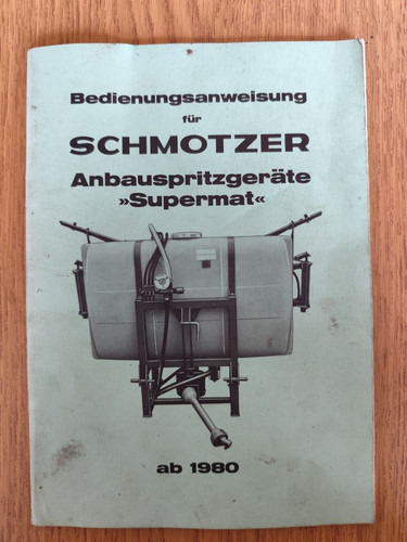 Schmotzer anbauspritzgeräte - schmotzer,