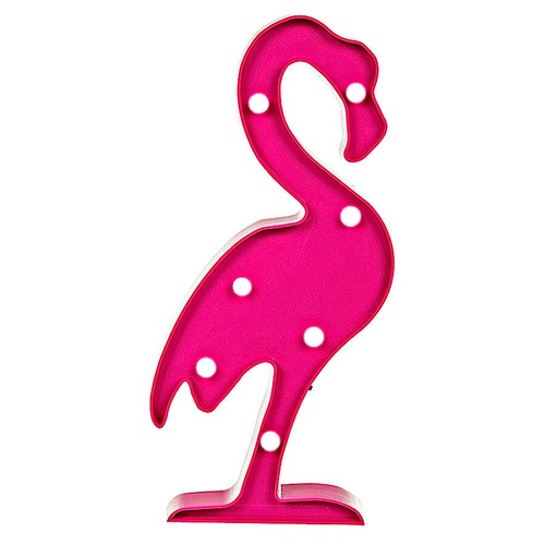 Flamingo led lampe pinke - led,