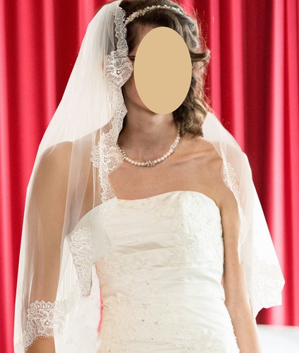 Schleier ivory - 3,