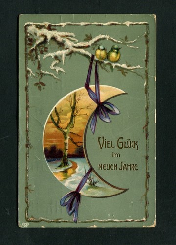 Sechs alte postkarten 1909 - alte,