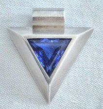 Anhänger 925 Silber Dreieck