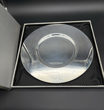 Platzteller Versilbert Design Carl Hugo Pott; Durchmesser 33,5 cm; gebraucht