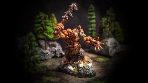 Miniatur hill giant - d&d,