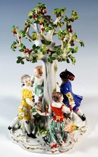 MEISSEN FIGUR BAUM GRUPPE 4 UM