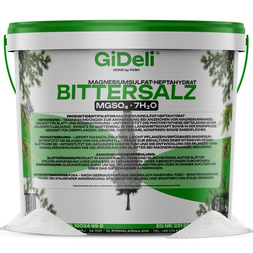 Bittersalz 5kg magnesiumsulfat - bittersalz,