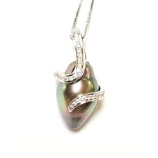 18K Gold Pfauenzuchtperlen &