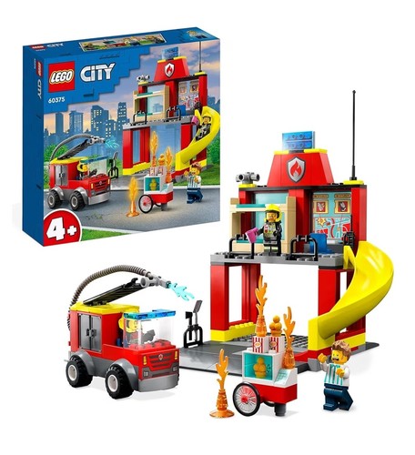 Lego city feuerwehrstation - lego,