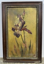 Antik Öl Auf Tafel Jugendstil