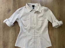 H&M Bluse 3/4  Shirt Hemd Gr