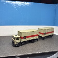 Kibri 10264 Man DB Containerzug H0 1:87 Modellbausatz Gebaut
