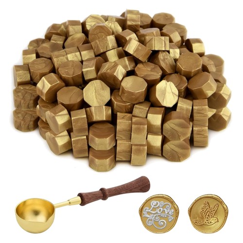 Siegelwachs gold 100 stück - gold,