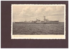 AK Kreuzer "Leipzig" Kriegsschiff Marine