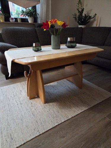 Ausziehbarer couchtisch - ausziehbarer,