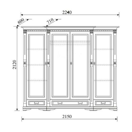 Klassische schränke schrank - schränke,