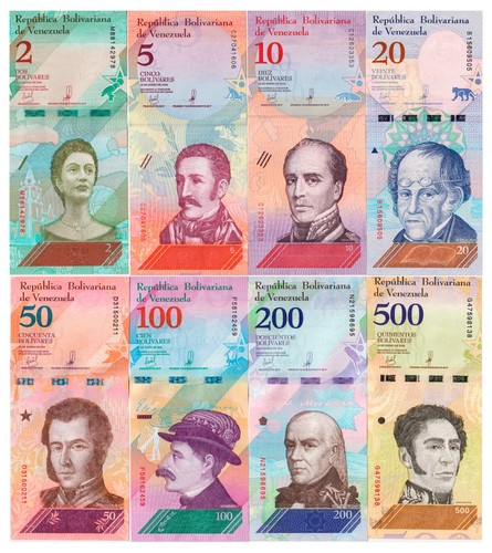 Venezuela banknoten 500 - banknoten, 2-500