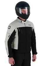 Herren Motorradjacke Textil