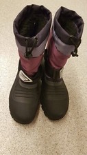 Spirale wasserfeste Kinder- Stiefel, Moon Boots, Grau lila , Größe 34 neu