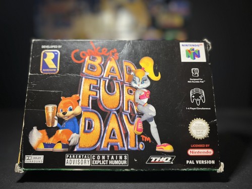 Nintendo conkers bad - nintendo, ||