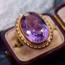 925 Sterling Silber Amethyst