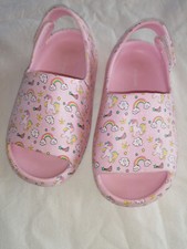 Schuhe Cloggs Crocs Hausschuhe Latschen Einhorn 29