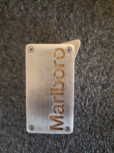 Marlboro gold feuerzeug metall - marlboro,