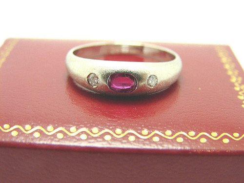 Rubin diamant ring 585 - rubin,